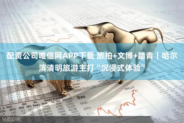 配资公司唯信网APP下载 旅拍+文博+踏青｜哈尔滨清明旅游主打“沉浸式体验”
